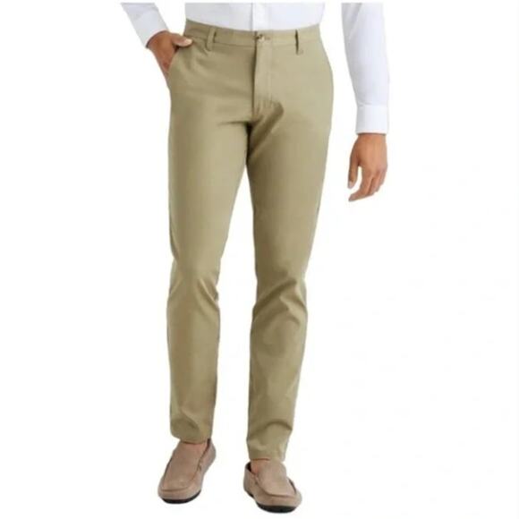 Rhone 35 Mens Tech Chino Performance Pants Kalahari Khaki Slim - Picture 11 of 11